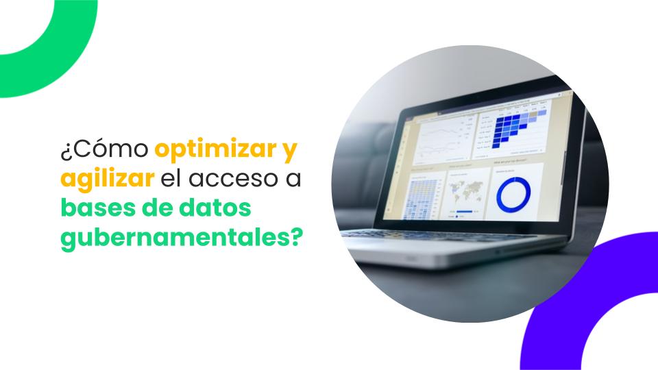 bases de datos gubernamentales