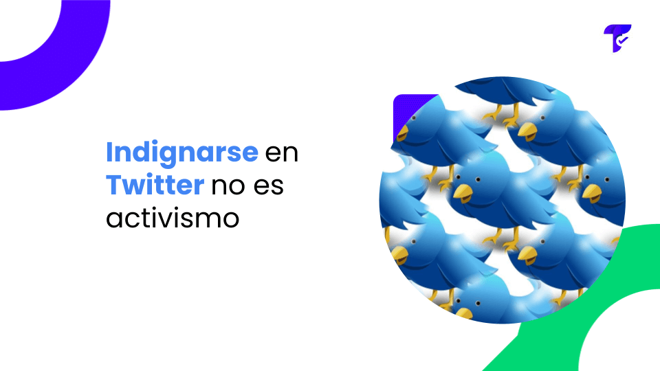 indignarse en twitter