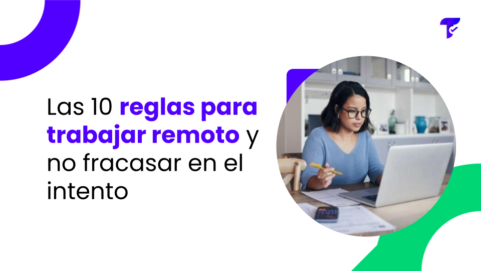 reglas para trabajar remoto