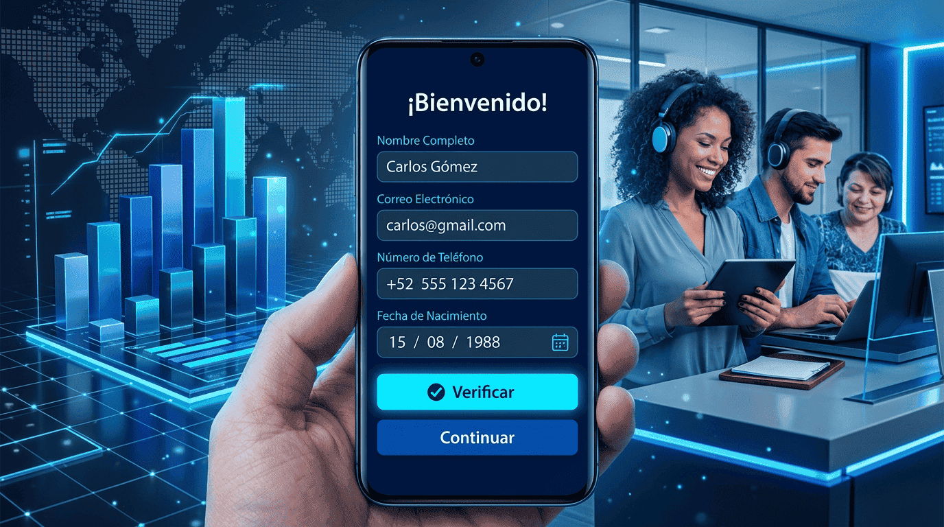 Onboarding digital seguro con validación de identidad para prevenir fraude y mejorar la experiencia del usuario