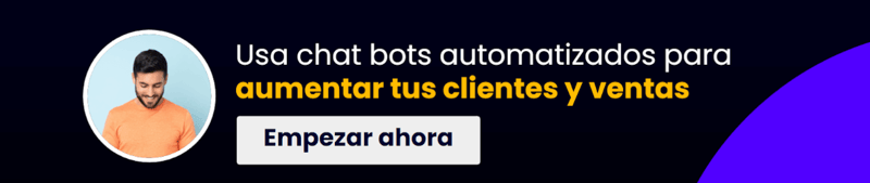 Usa chatbots para aumentar ventas