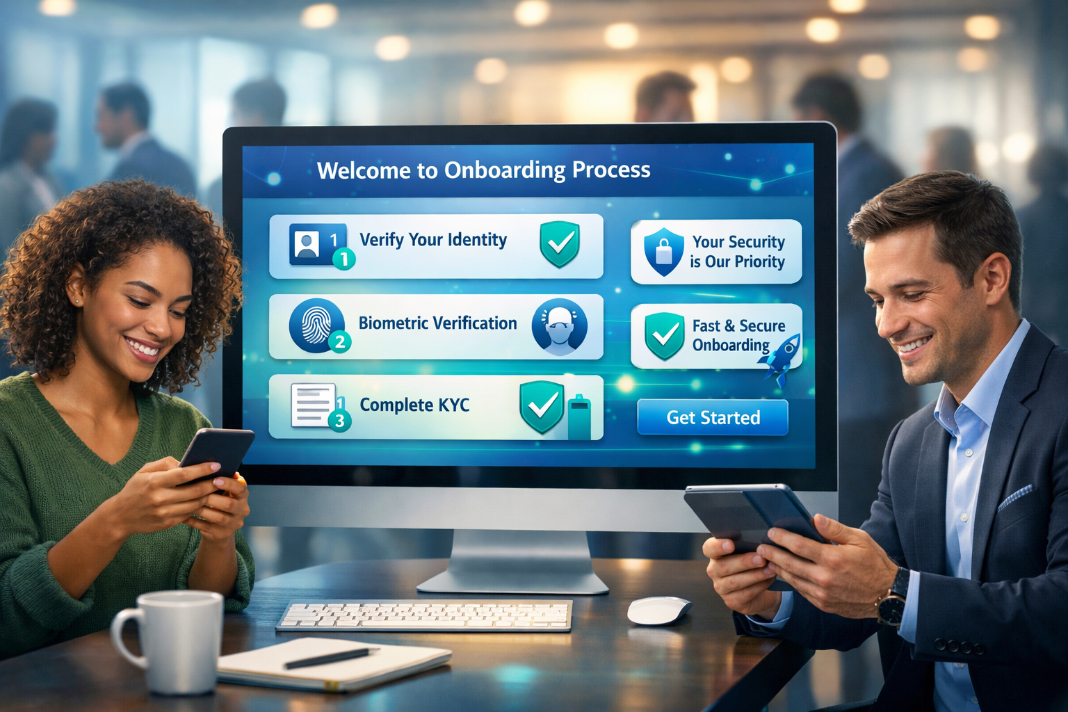 Automated Digital Onboarding: Safe and Frictionless Experience