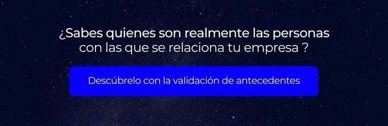 validación de antecedentes